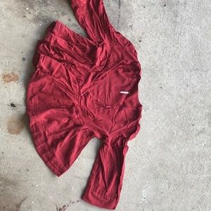 Never been worn Free people flare blouse